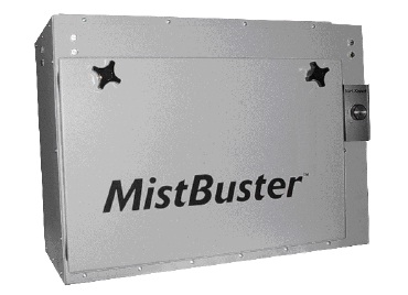 NEW MISTBUSTER 500, MIST & SMOKE COLLECTOR, 500 CFM, ELECTROSTATIC ( 800 psi)