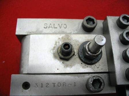 TORNOS/SALVO, LH 4918 Salvo Thread Roller with a 312TOR-1 Tornos Multi Deco Hldr