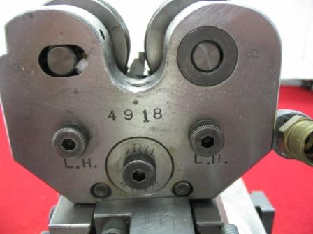 TORNOS/SALVO, LH 4918 Salvo Thread Roller with a 312TOR-1 Tornos Multi Deco Hldr