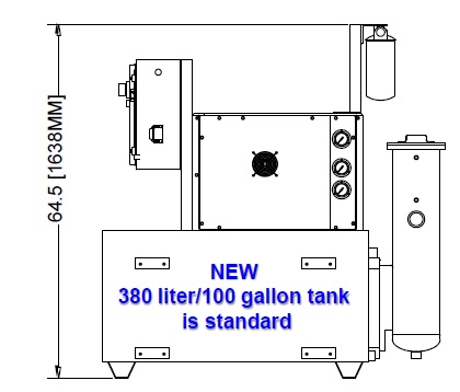 ChipBLASTER J-20, 5 GPM, 2000 PSI, 100 Gal.