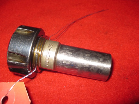 Drill Sleeve, 1 Diam x 33mm L, no flat, ER20 Collet, Schaublin 62-20001