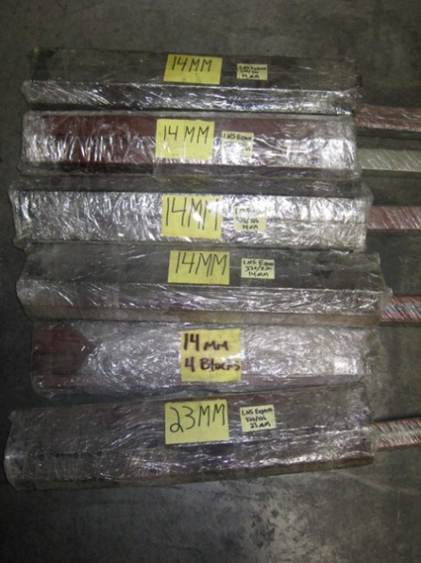 LNS Channels for LNS Express 226 or 326 Bar loaders