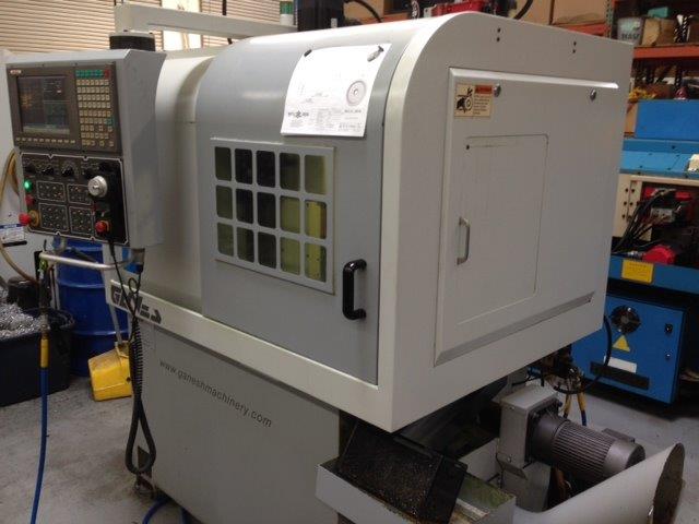 1-1/4 GANESH CYCLONE 32NCY, 2009, 4-axis, Gang, sliding headstock, 7-live tools