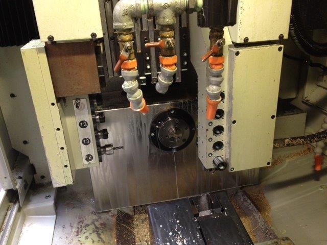 1-1/4 GANESH CYCLONE 32NCY, 2009, 4-axis, Gang, sliding headstock, 7-live tools