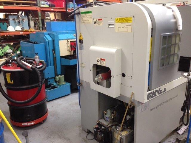 1-1/4 GANESH CYCLONE 32NCY, 2009, 4-axis, Gang, sliding headstock, 7-live tools