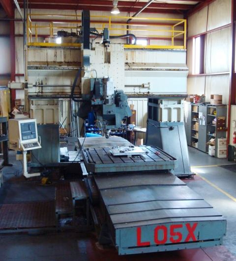 315 X, 92 Y, 54 Z, Giddings & Lewis Numerimil, 1969, Right Angle Head