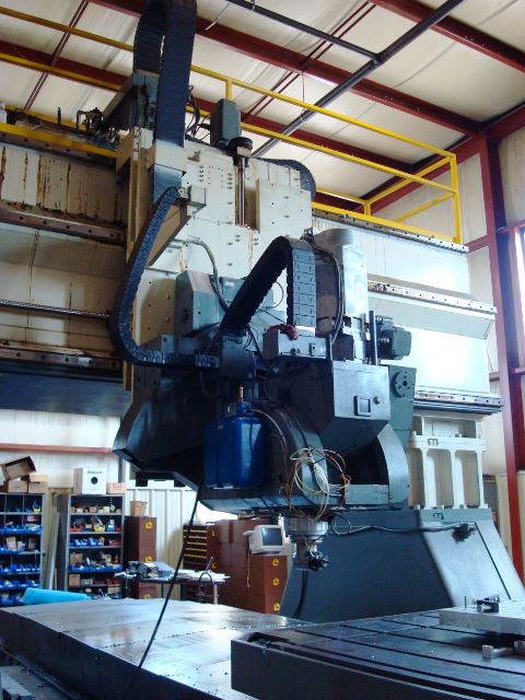 315 X, 92 Y, 54 Z, Giddings & Lewis Numerimil, 1969, Right Angle Head