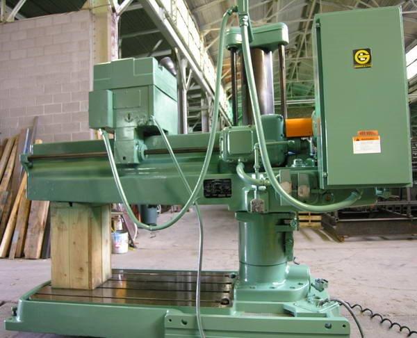 5' x 11 , GIDDINGS & LEWIS, Model UL7120A, Coolant Pump, 1962, Power Feed,