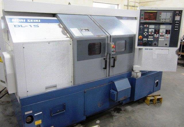 MORI SEIKI DL-15, FANUC 16T, 6 Chk, 2 , 1994, Twin Turret, Twin Spindle
