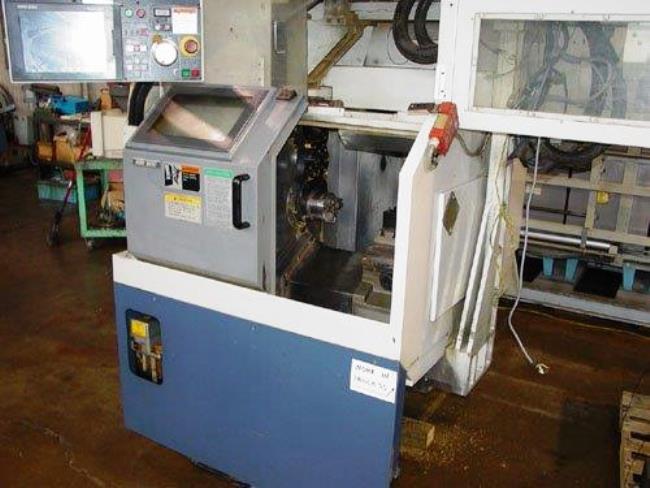 MORI SEIKI CL-05, MSC-801 Control, (2)4 3-Jaw Chks, 2 , 1996, Auto Chuck Chgr