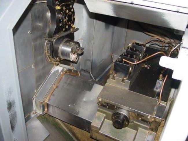 MORI SEIKI CL-05, MSC-801 Control, (2)4 3-Jaw Chks, 2 , 1996, Auto Chuck Chgr