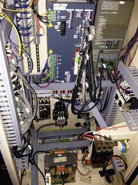 MORI SEIKI CL-05, MSC-801 Control, (2)4 3-Jaw Chks, 2 , 1996, Auto Chuck Chgr