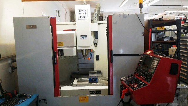 20 X, 16 Y, 20 Z, DYNAMYTE DM4500, 10k Spindle, Meldas300 Control,