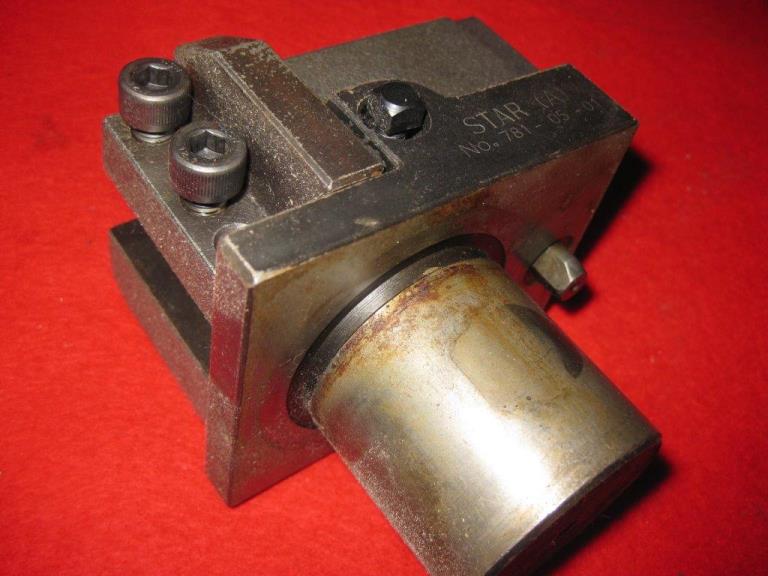STAR 781-05, Wedge Free Longitudinal Adj Turn Tool Hldr, 16mm, ECAS32/KNC32/SV32