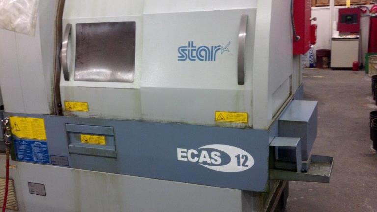 1/2 , STAR, ECAS 12, SIEMENS 840DI, 2005, 10 Axis, C-Axis Main/Sub
