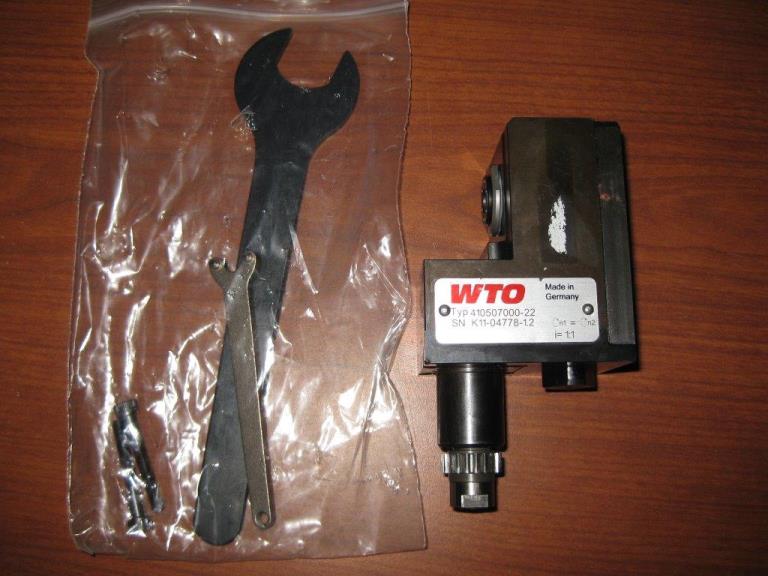 STAR/WTO 410507000-22 Cross Drill/Mill Unit for BW T2100-T2400, ER11, SR20R ser