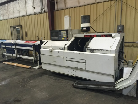 1 1/4 CITIZEN E32, MITSUBISHI, 1999, 2-Trrt, Chip Convyr, Magazine Bar Feed