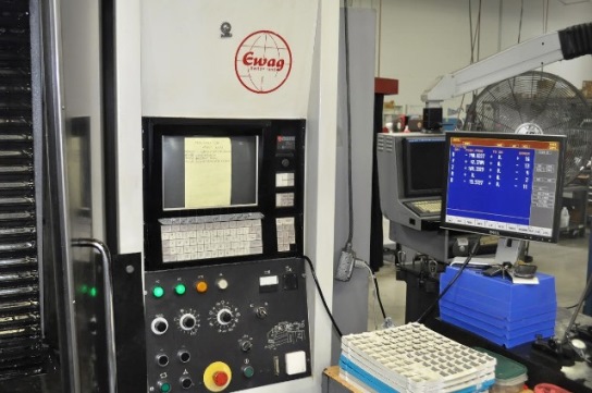 EWAG, No. EWAMATIC, NUM NUMROTO 1060II, 1999, 12k RPM, Robot loading,