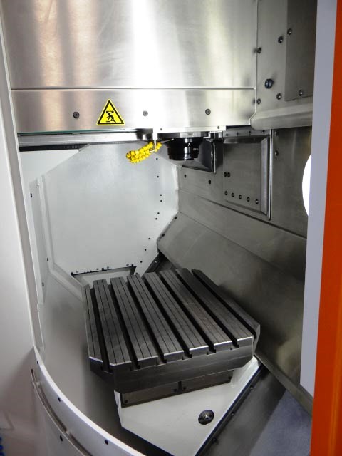 19.7 X, 17.7 Y, 13.8 Z, MIKRON HSM 500, 2010, 42K RPM, HSK E40, Tool Measuring