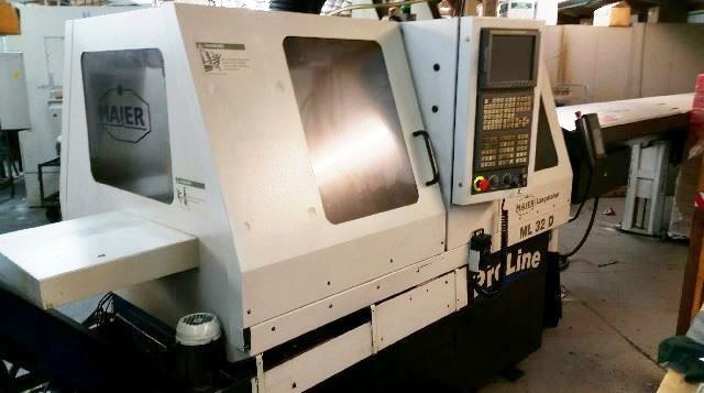 1 1/4 MAIER ML32D, Fanuc 18iTB, 2005, 12 live/6 OD/4ID/4BW, HPC, LNS Loader
