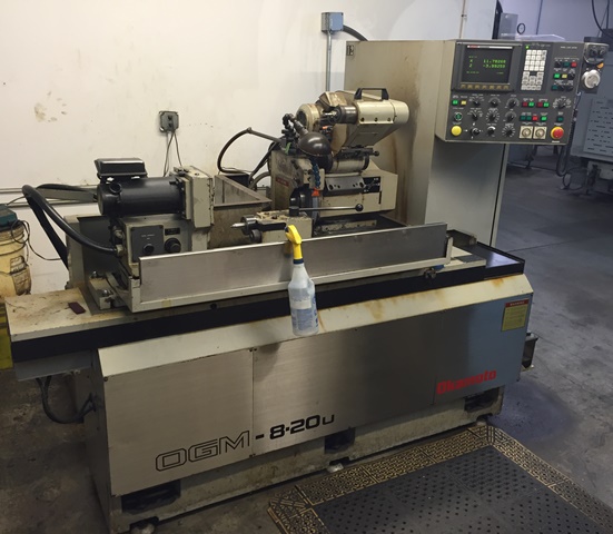 8 x 20 , OKAMOTO, No. OGM-820U, 1991, FANUC OKAMOTO PRECISION CONTROL