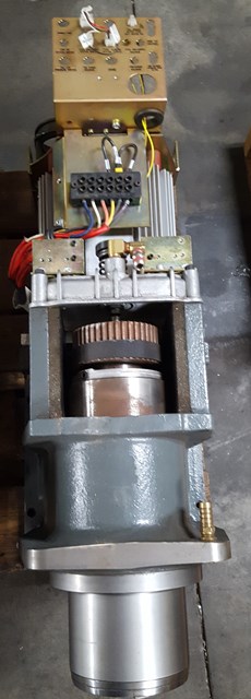 SPINDLE ASSEMBLY & MOTOR, HAAS MINI MILL,