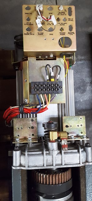SPINDLE ASSEMBLY & MOTOR, HAAS MINI MILL,