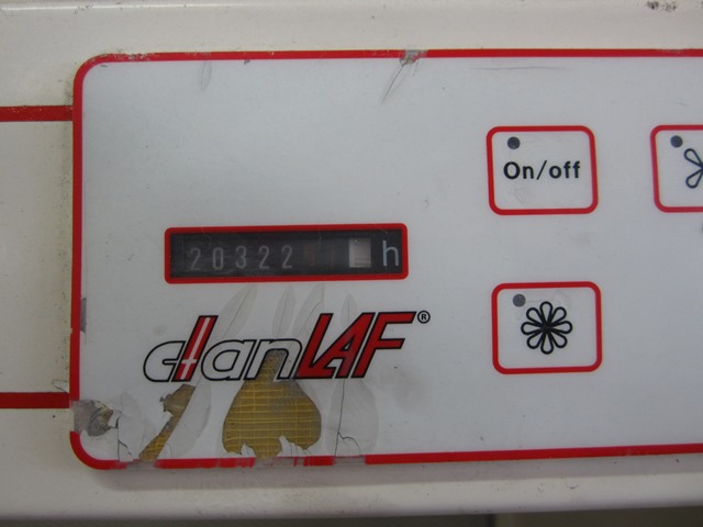 Dan Laf HF914 Laminar Air Flow, 2002, Vertical Opening: 50 w x 85 H x 36 D