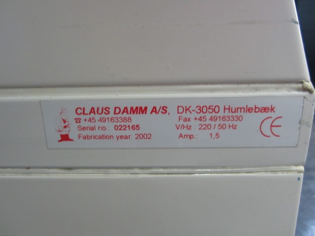 Dan Laf HF914 Laminar Air Flow, 2002, Vertical Opening: 50 w x 85 H x 36 D