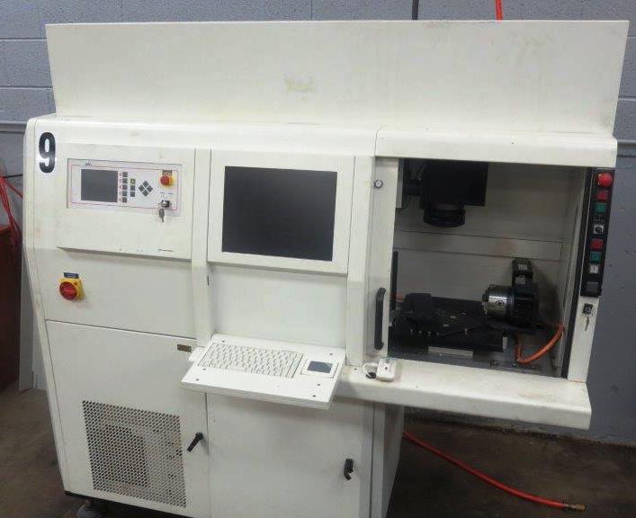ROFIN STARMARK SLM10E-0008 YAG, Mark/Etch, Rotary table, Pulse fiber optic