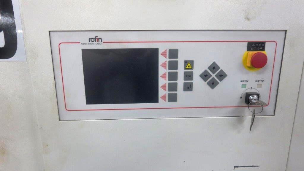 ROFIN STARMARK SLM10E-0008 YAG, Mark/Etch, Rotary table, Pulse fiber optic