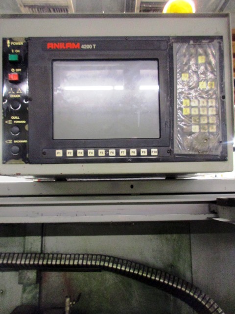 KENT, No. CNL-1760, ANILAM 4200T, 8 Chk, 2 , 2001, Tail Stock, Gang Tool