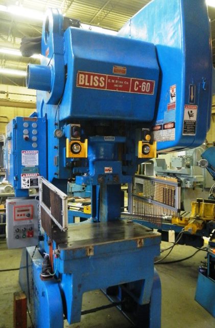 60 Ton, BLISS, 1990, 60 Ton, 4 Stroke, 32 x 21 Bed, 14 1/4 SDAU