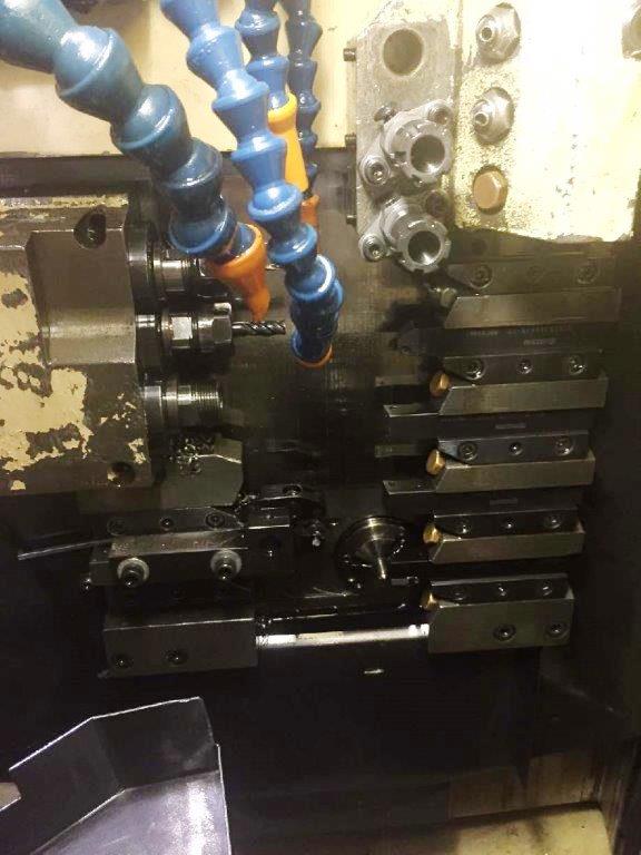 3/4 TSUGAMI BS20B (SX20B) 1995, Fanuc LA-1, 3Rot/7OD/4ID/3BW. Iemca Loader