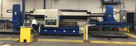 TRUMPF TRULASER 2030, 2007, 120 X, 60 Y, 4.5 Z, Siemens 840D, Chiller