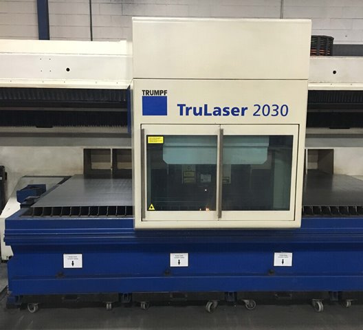 TRUMPF TRULASER 2030, 2007, 120 X, 60 Y, 4.5 Z, Siemens 840D, Chiller