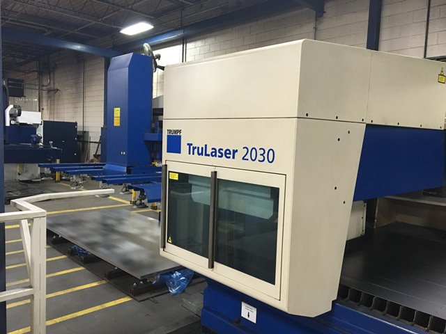 TRUMPF TRULASER 2030, 2007, 120 X, 60 Y, 4.5 Z, Siemens 840D, Chiller