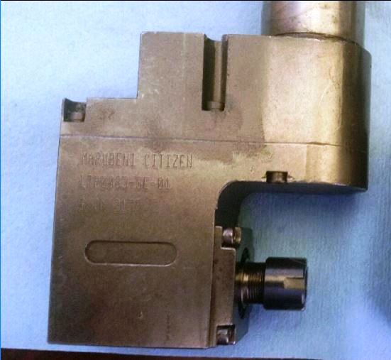 CITIZEN, LTR0083-SE-01, SINGLE END LIVE FACE Holder 16mm drill depth