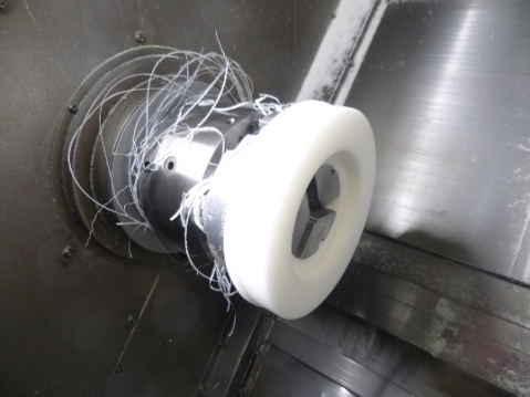 OKUMA LU 15/2ST/350, OSP 7000L, 8 Chk, 2 , 1995, CHIP CONVEYOR