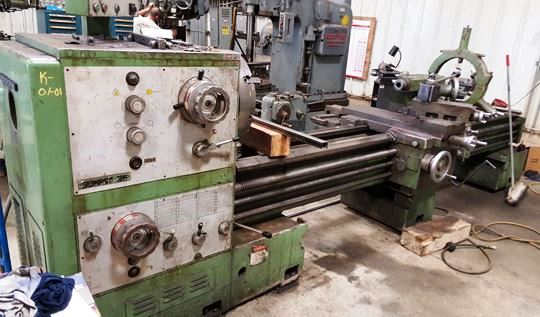 26 /38 x 120 cc, SUMMIT Mdl 25, 4 bore, Chuck, tailstock, SR, taper attch