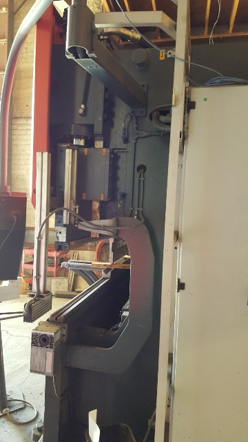242 Ton x 12', JMT ADS37220, CNC, Delem control, 2-axis back gauge, 10-2 BH