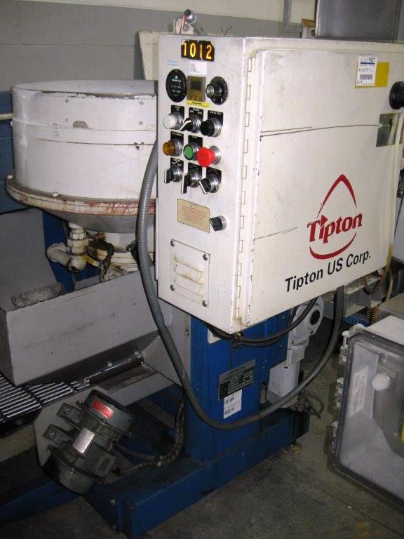 2.7 CuFt TIPTON EFF-105SA, 1996, Semi-Automatic, separation mechanism