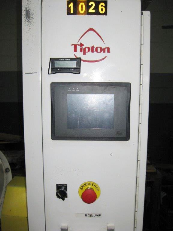 2.7 CuFt TIPTON EFF-105SA PLUS, 2006, Semi-Automatic, separation mechanism