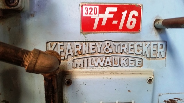 KEARNY & TRECKER,HD knee mill
