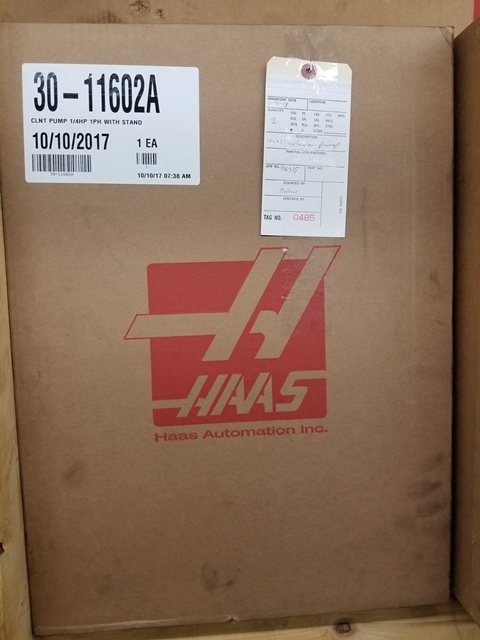 HAAS, COOLANT PUMP,