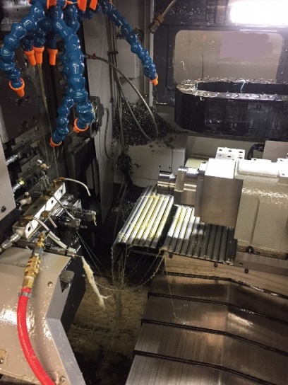 1 1/4 TSUGAMI BO325II, Fanuc 0iTD, 2015, HPC, Mist Collector, Magazine Loader