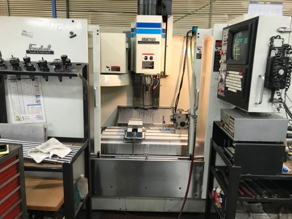 40 X, 20 Y, 20 Z, FADAL VMC-4020, 1994, CNC 88HS, 21ATC, Indexer and control box
