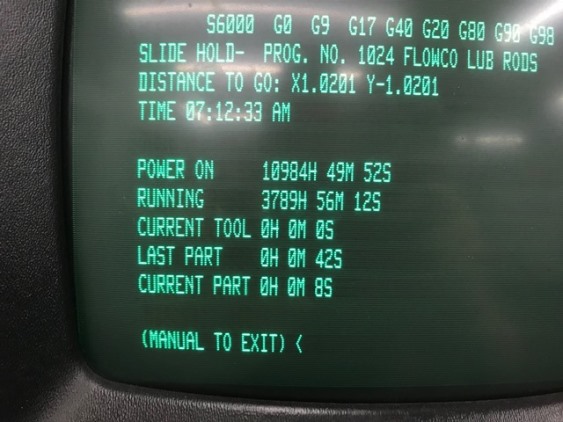 40 X, 20 Y, 20 Z, FADAL VMC-4020, 1994, CNC 88HS, 21ATC, Indexer and control box