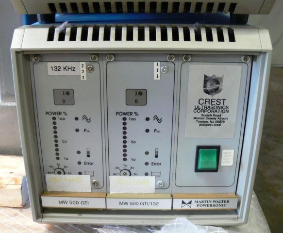 Crest Ultrasonic Enclosed Vapor Degreaser/ multi sump, automated, 12x18x12 tank