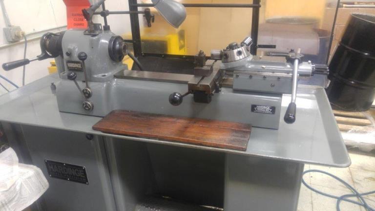 9 x 30 cc, HARDINGE, DSM-59, 6 Position Manual Turret, Reburbished